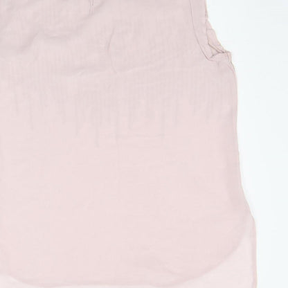Womens UK Size 16 NEXT Pink Basic T-Shirt