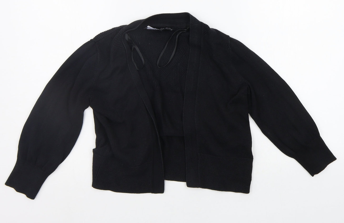 Betty Jackson Black Womens Beige   Cardigan Jumper Size 10