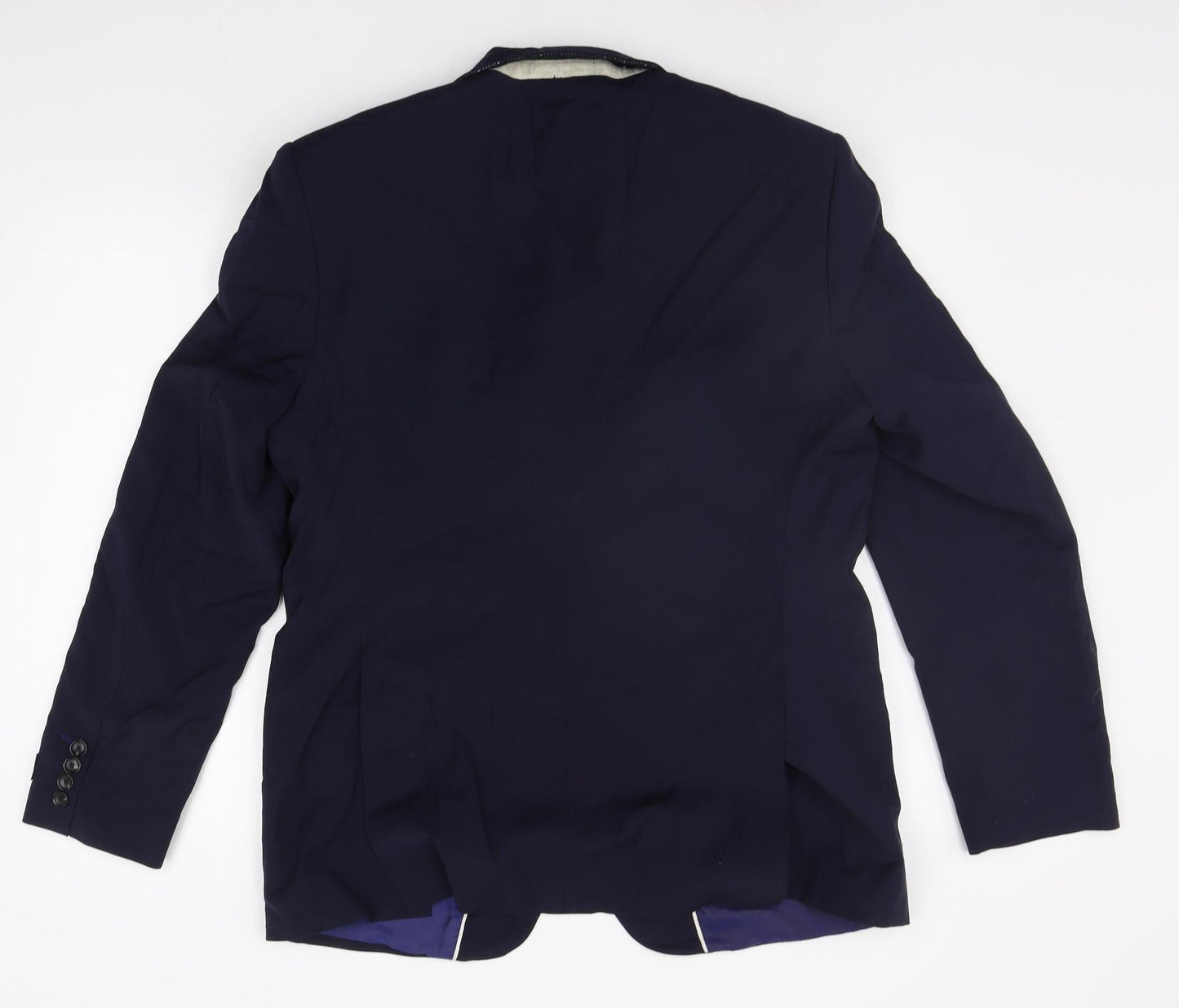 Mens UK Size M Marks and Spencer Regular Blue Suit Jacket