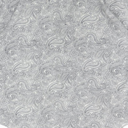 WATCHOUT Mens Grey Geometric   Button-Up Size L