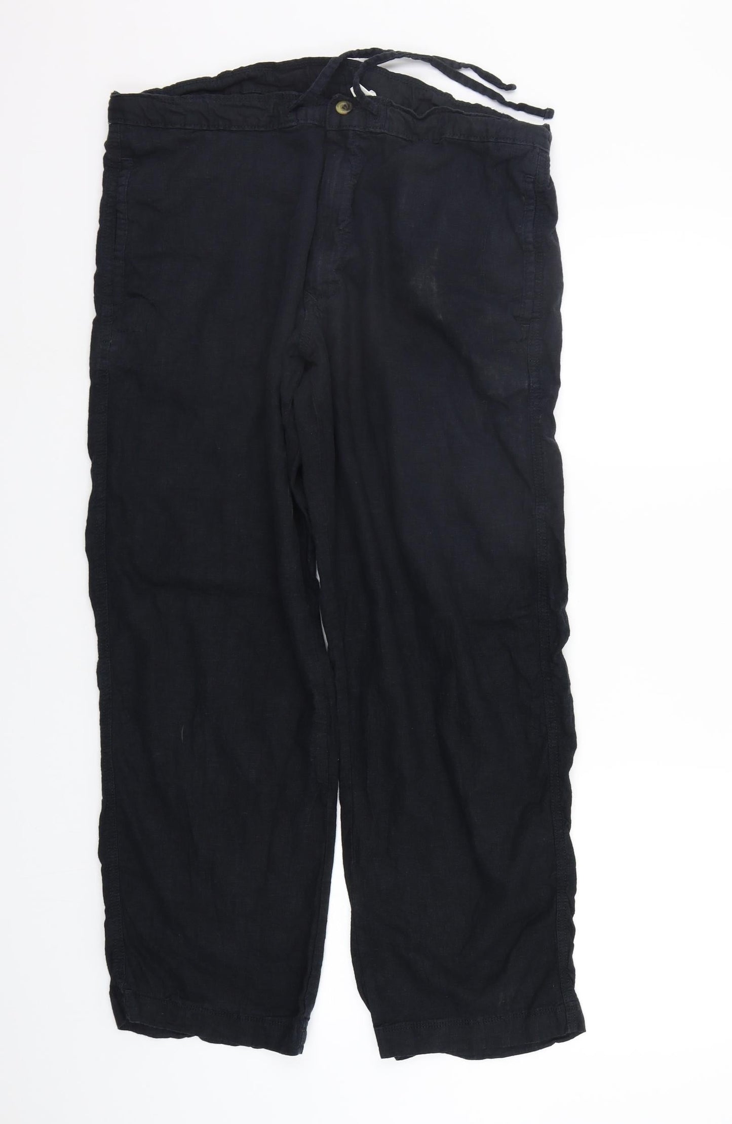 Womens UK Size 36 in Preworn Regular Fit  Black Trousers