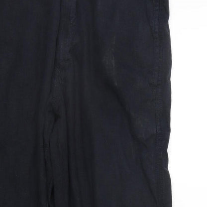 Womens UK Size 36 in Preworn Regular Fit  Black Trousers