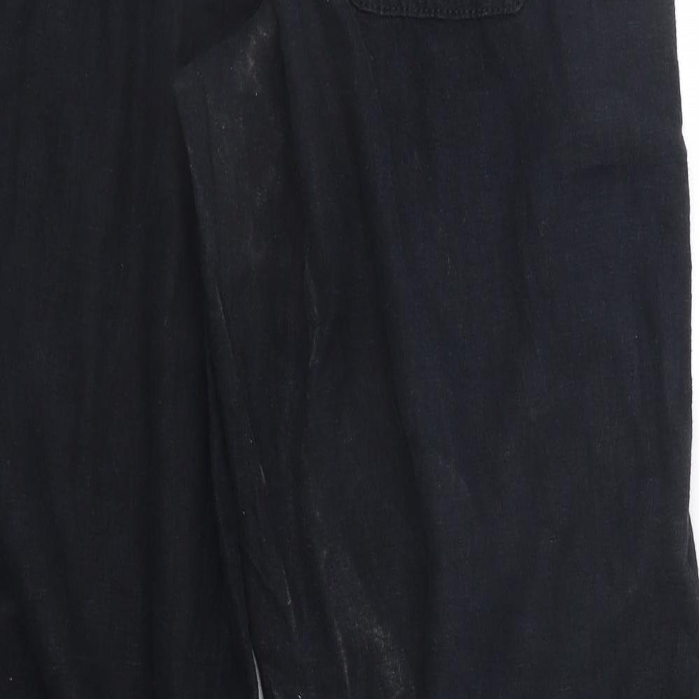 Womens UK Size 36 in Preworn Regular Fit  Black Trousers