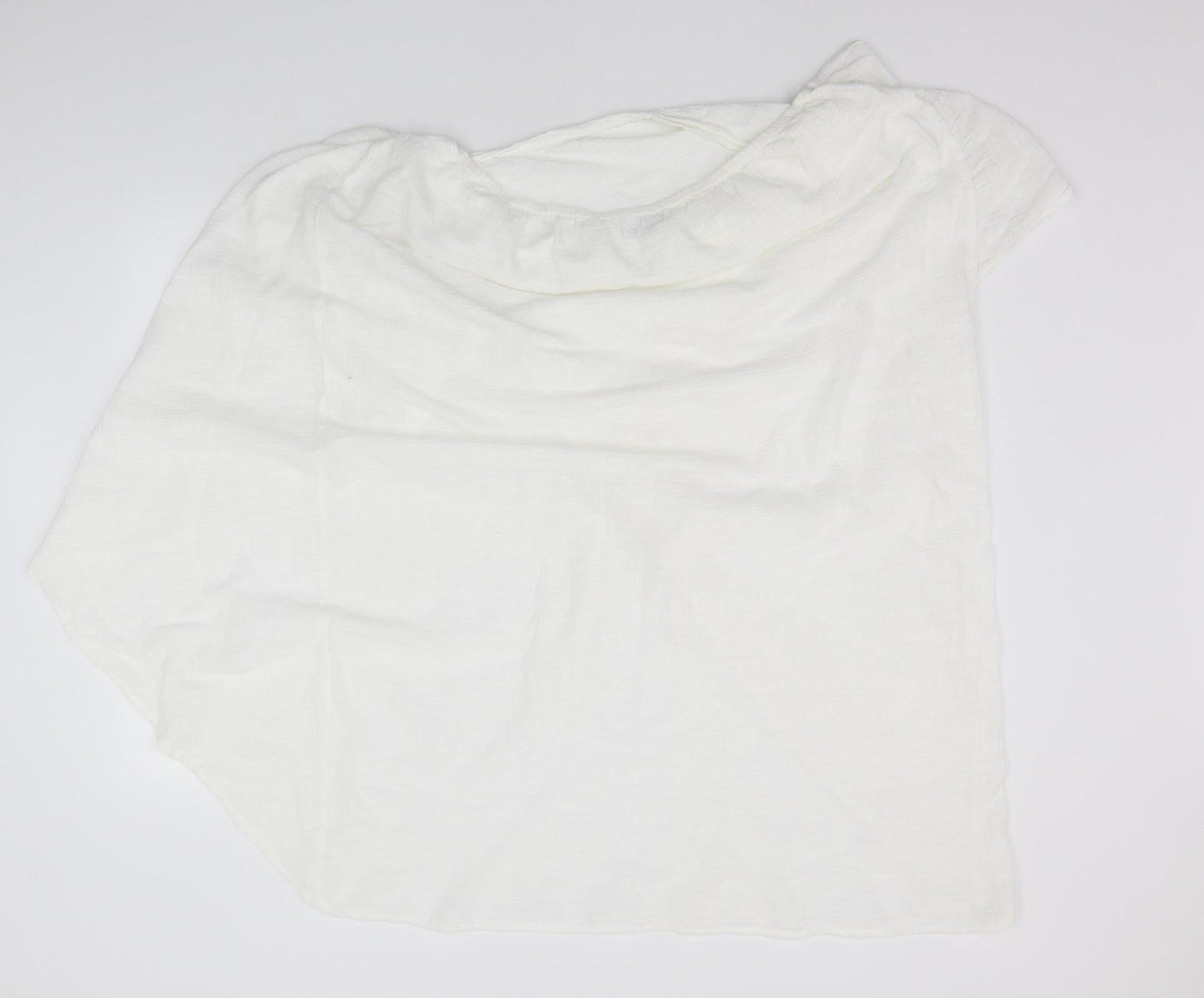 Primark Womens White Houndstooth  Fit & Flare  Size XL