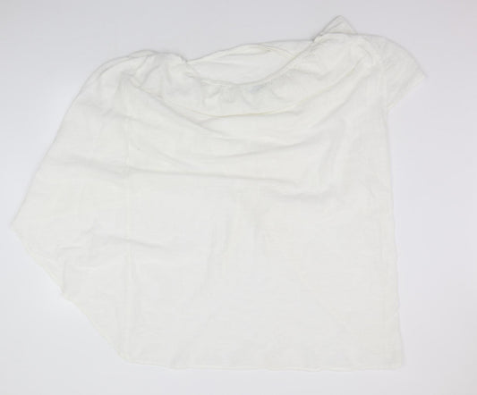 Primark Womens White Houndstooth  Fit & Flare  Size XL