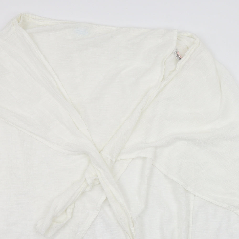 Primark Womens White Houndstooth  Fit & Flare  Size XL