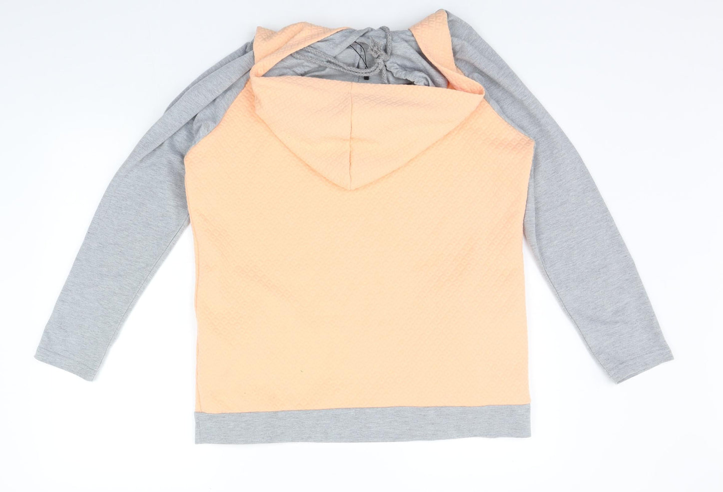Yidarton Womens Orange   Pullover Hoodie Size L