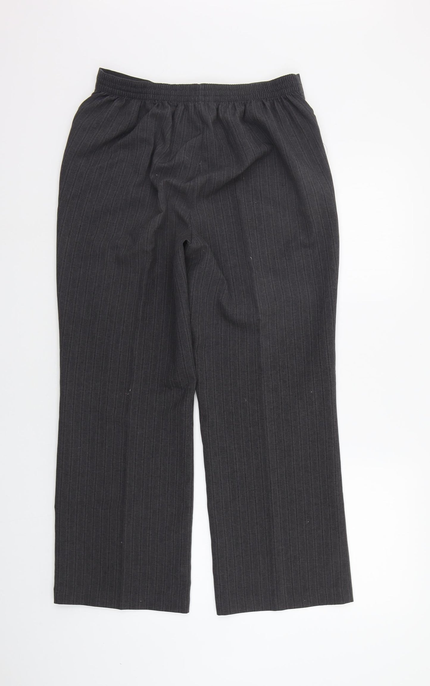 Womens UK Size 12 bm collection Regular Fit  Grey Trousers