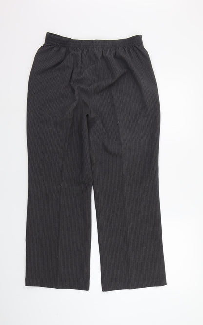Womens UK Size 12 bm collection Regular Fit  Grey Trousers