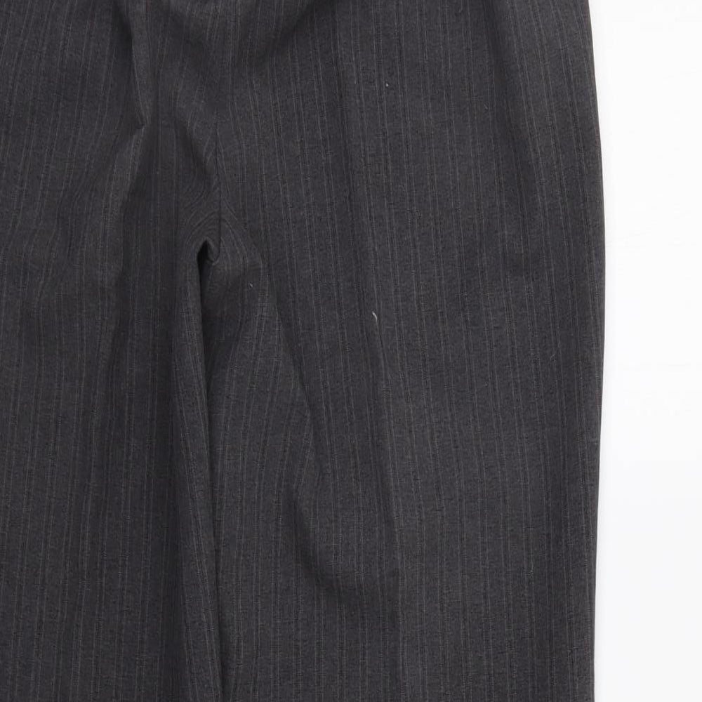Womens UK Size 12 bm collection Regular Fit  Grey Trousers