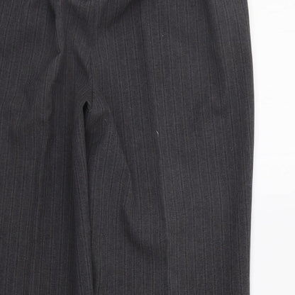 Womens UK Size 12 bm collection Regular Fit  Grey Trousers