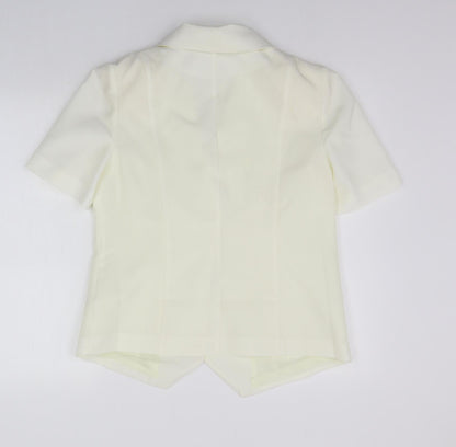 Womens UK Size 12 Special Collection Regular Beige Blazer