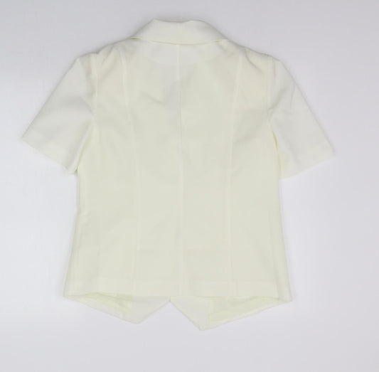 Womens UK Size 12 Special Collection Regular Beige Blazer