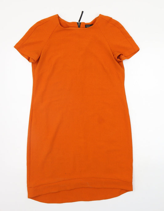 Topshop Womens Orange   A-Line  Size 10