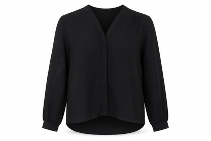 Womens UK Size 14 ASOS Black Basic Blouse