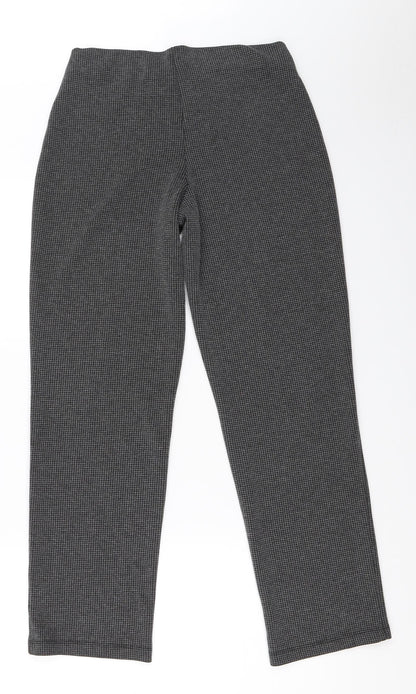 Womens UK Size 10 Marks and Spencer Regular Fit  Grey Trousers