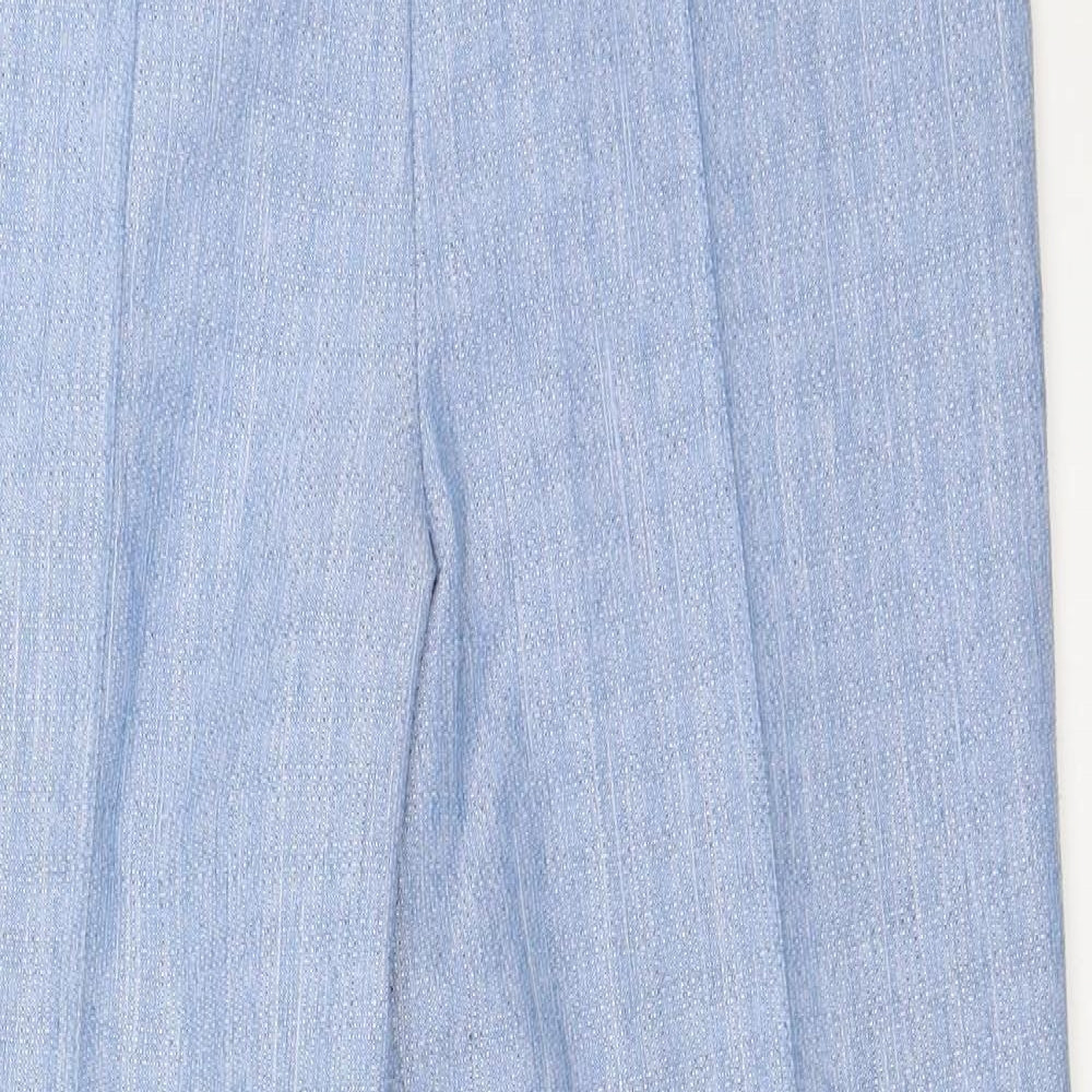 Womens UK Size 29 in Preworn Regular Fit  Blue Trousers