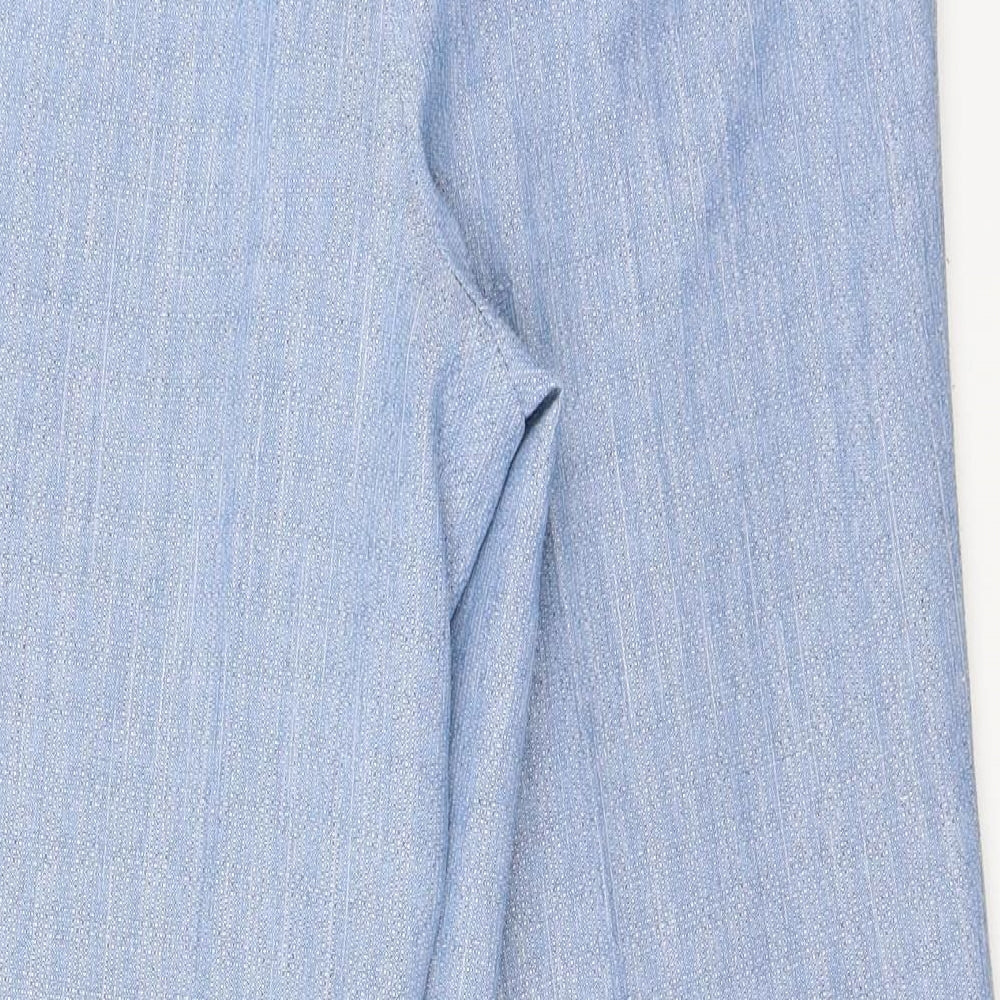 Womens UK Size 29 in Preworn Regular Fit  Blue Trousers