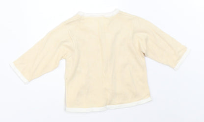 Gap Boys Beige   Cardigan Jumper Size 0-3 Months