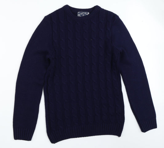 New Look Mens Blue   Pullover Jumper Size S