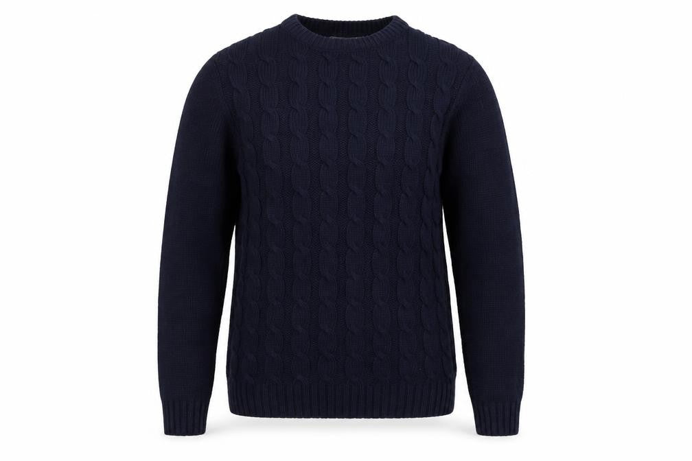 Mens UK Size S New Look Blue Pullover Jumper