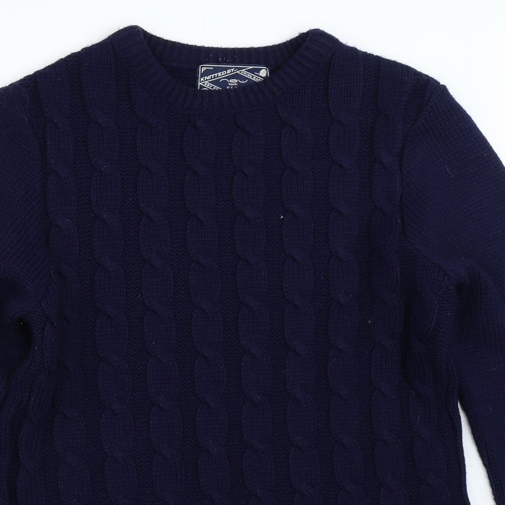 New Look Mens Blue   Pullover Jumper Size S
