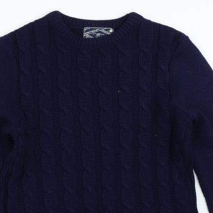 New Look Mens Blue   Pullover Jumper Size S
