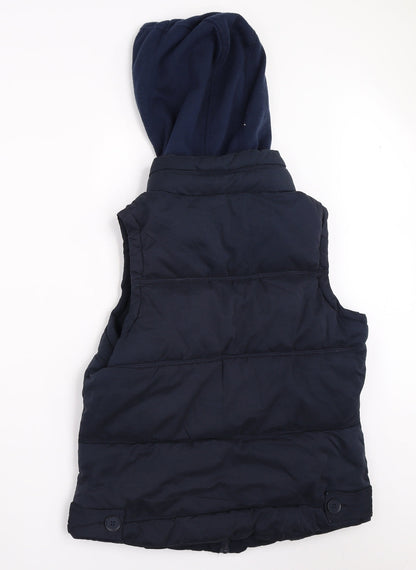Preworn Womens Blue   Gilet Coat Size 12  - Middlesbrough Football Club