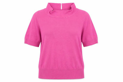 Womens UK Size 16 M&Co Pink Pullover Jumper