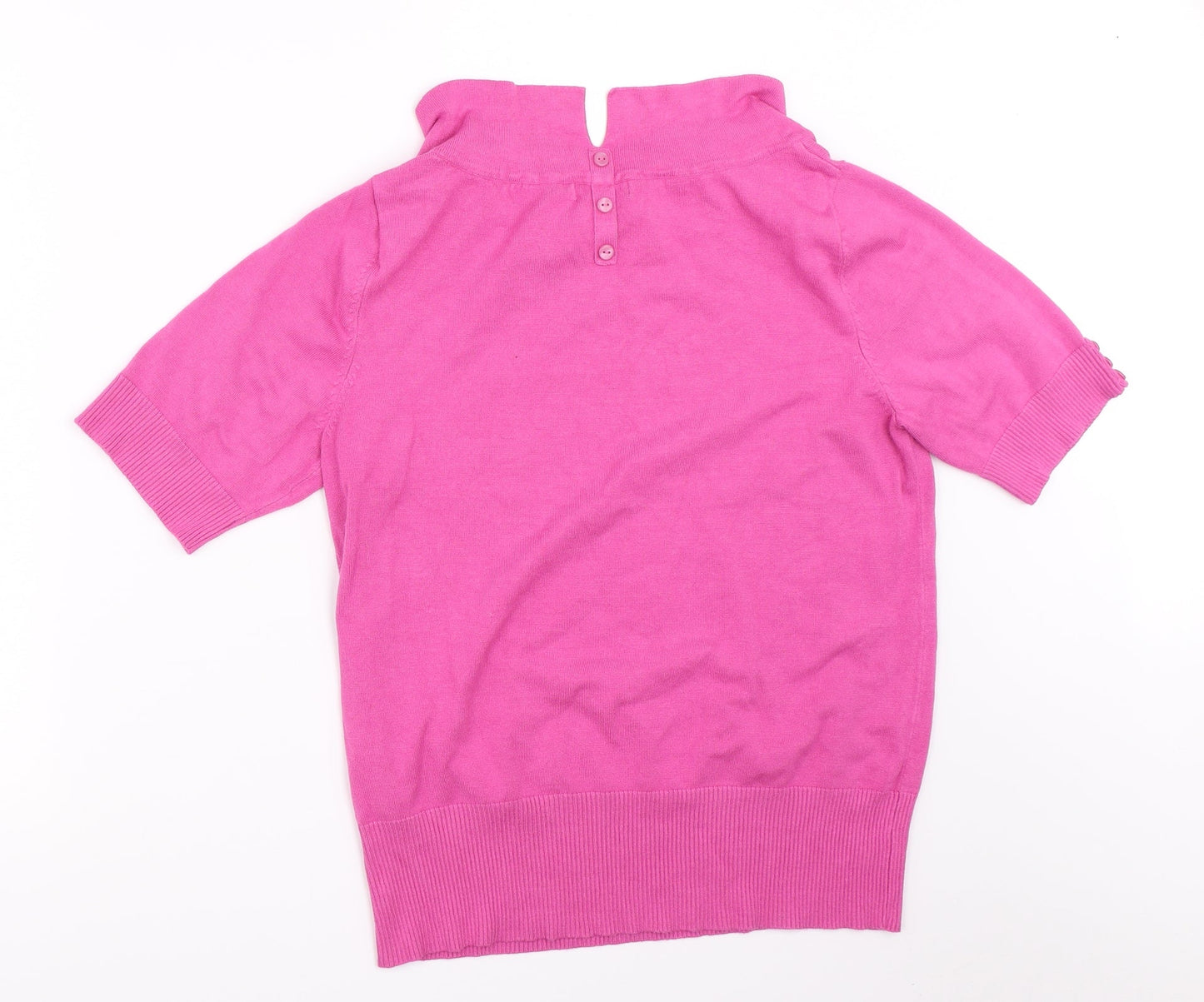 Womens UK Size 16 M&Co Pink Pullover Jumper