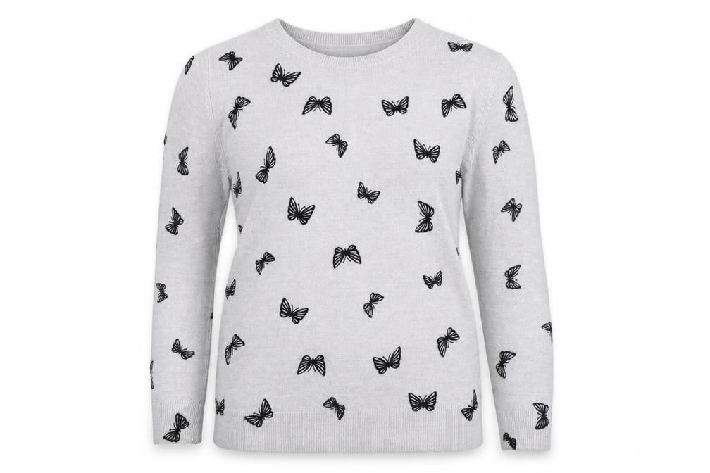 Marks & Spencer Womens Grey   Pullover Jumper Size 10