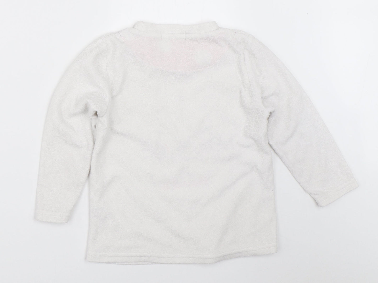 Eddie & Ella Girls White Spotted  Top Pyjama Top Size 7-8 Years