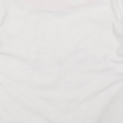 Eddie & Ella Girls White Spotted  Top Pyjama Top Size 7-8 Years