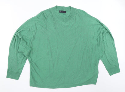 Womens UK Size L Marks and Spencer Green Pullover Jumper