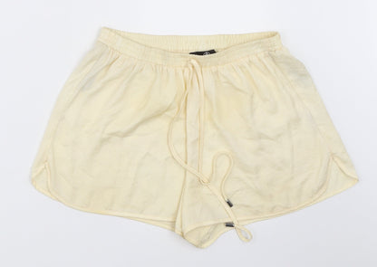 Missguided Womens Beige   Hot Pants Shorts Size 10