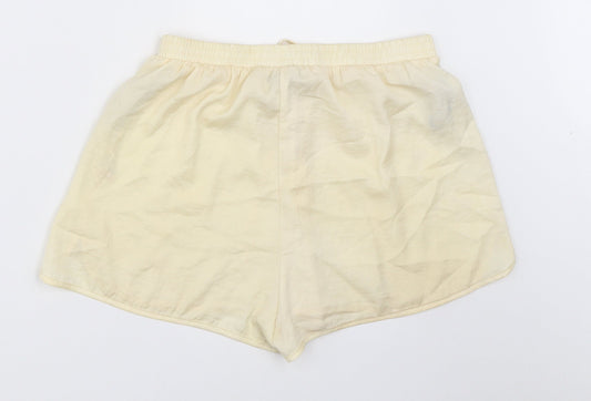 Missguided Womens Beige   Hot Pants Shorts Size 10