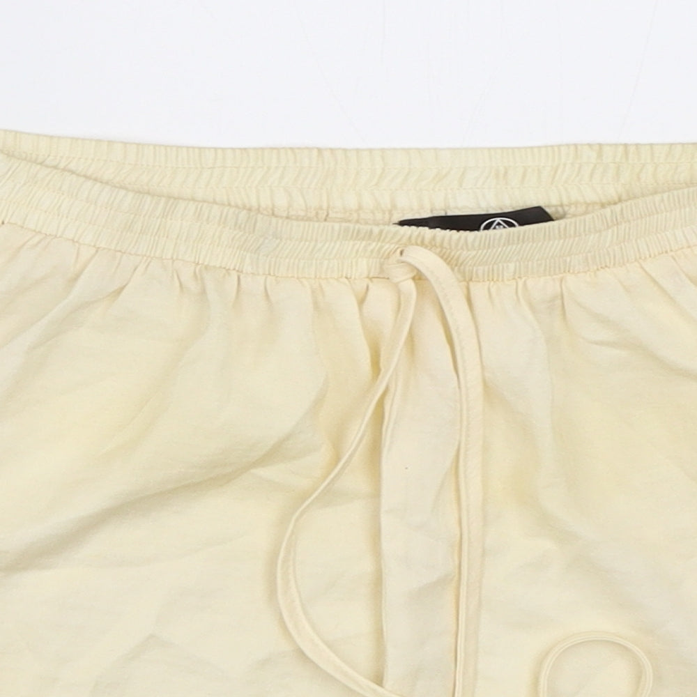 Missguided Womens Beige   Hot Pants Shorts Size 10