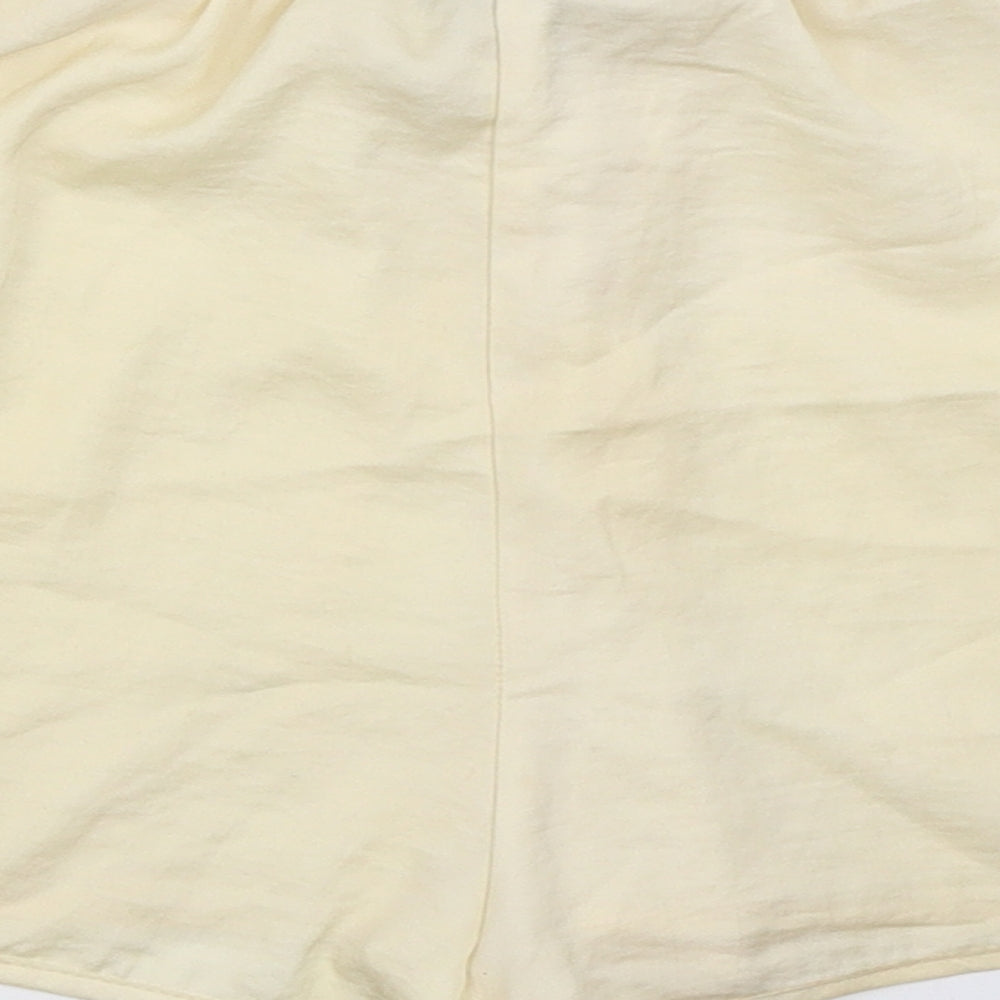 Missguided Womens Beige   Hot Pants Shorts Size 10