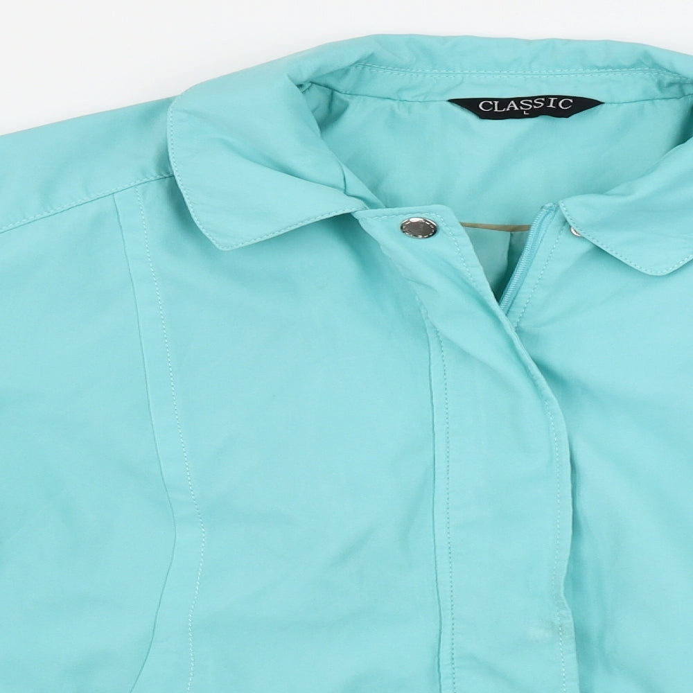 Womens UK Size L Classic Blue Jacket