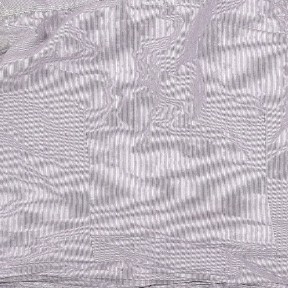 Mens UK Size S Burton Purple  Button-Up Long Sleeve Casual Shirt