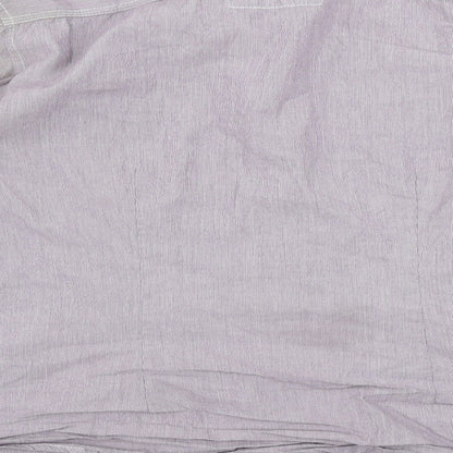 Mens UK Size S Burton Purple  Button-Up Long Sleeve Casual Shirt