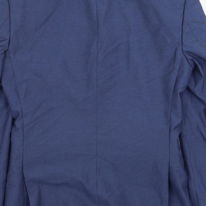 Mens UK Size 34 ONESIXFIVE Regular Blue Suit Jacket
