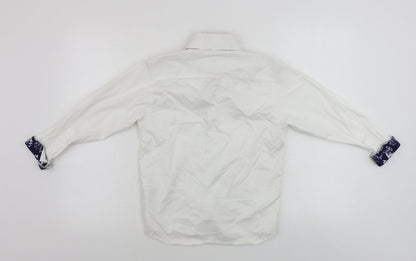 eighteen Boys White   Basic Button-Up Size 9-10 Years