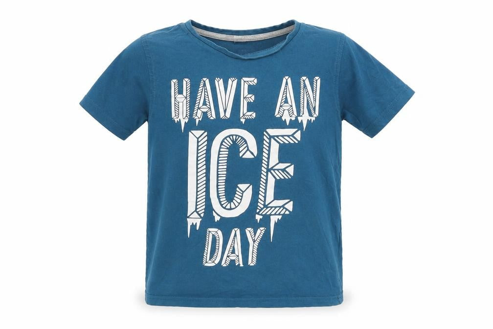 George  Boys Green   Basic T-Shirt Size 7-8 Years