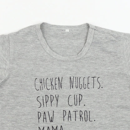 Preworn  Boys Grey   Basic T-Shirt Size M