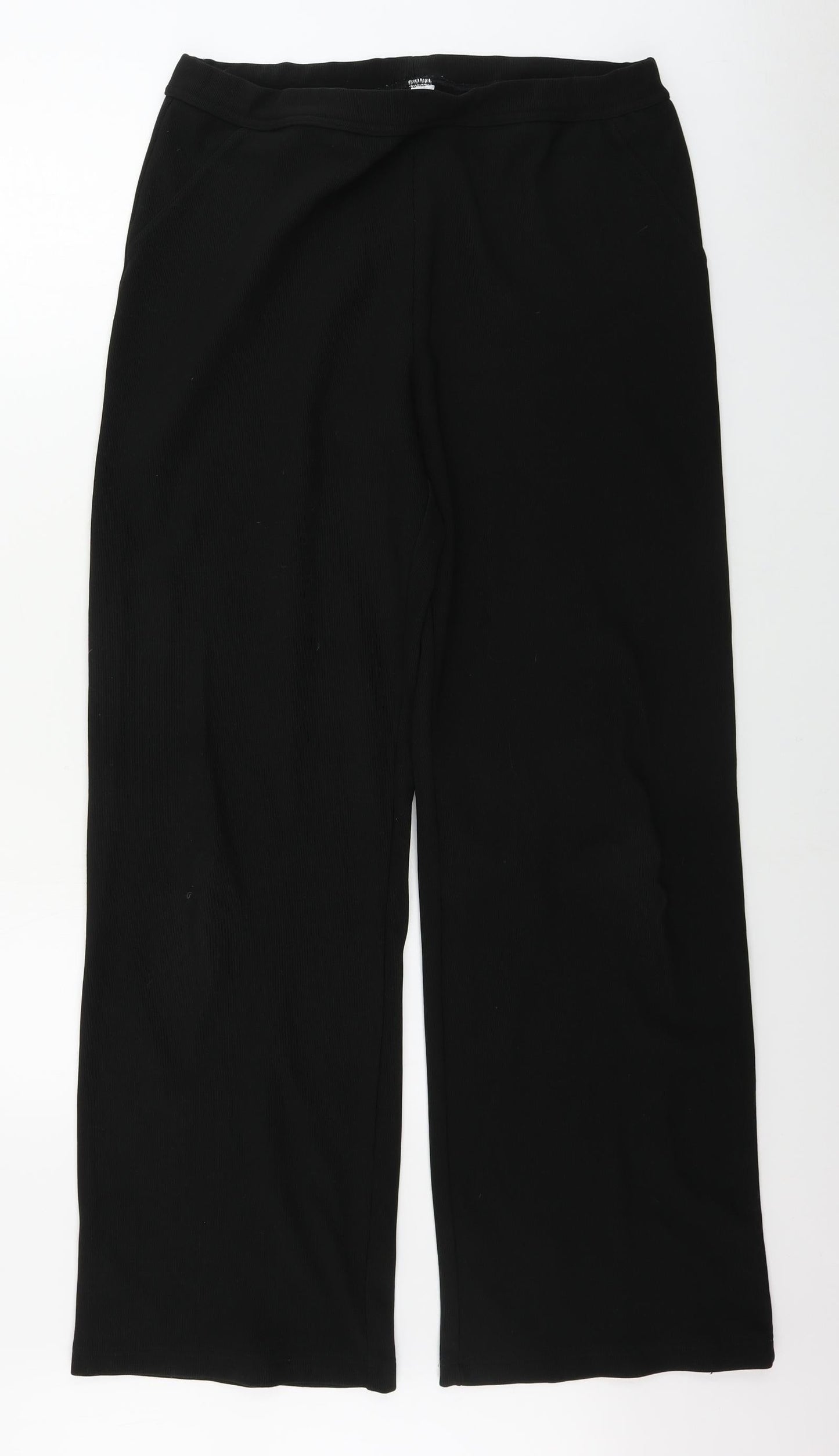Womens UK Size 14 St michael Regular Fit  Black Trousers