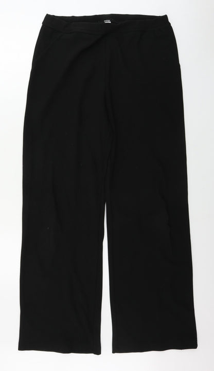 Womens UK Size 14 St michael Regular Fit  Black Trousers