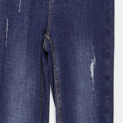 denim co Womens Blue   Skinny Jeans Size 8 L27 in