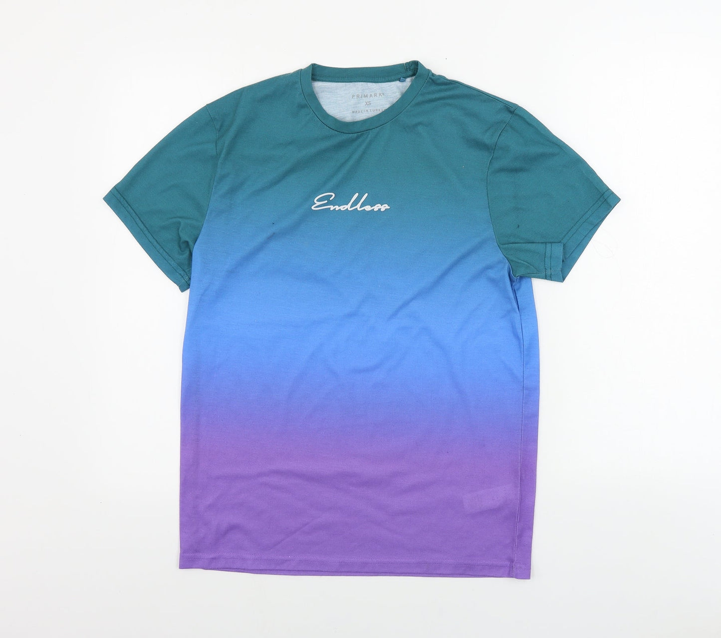 Primark  Mens Blue    T-Shirt Size XS