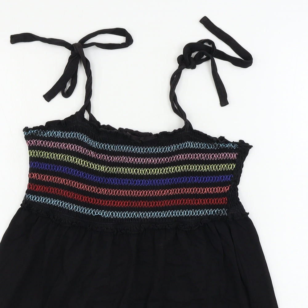 Papaya  Womens Black   Basic Blouse Size 14